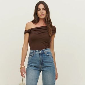 Reformation cello knot top